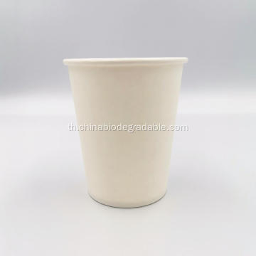 PLA Cornstarch Paper Cup สำหรับเครื่องดื่มร้อนเย็น